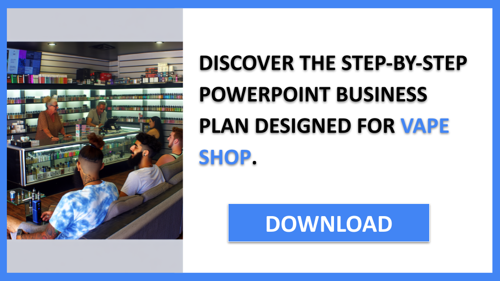 Business Plan Example for Vape Shop - Vape Shop Business Plan- CTA2