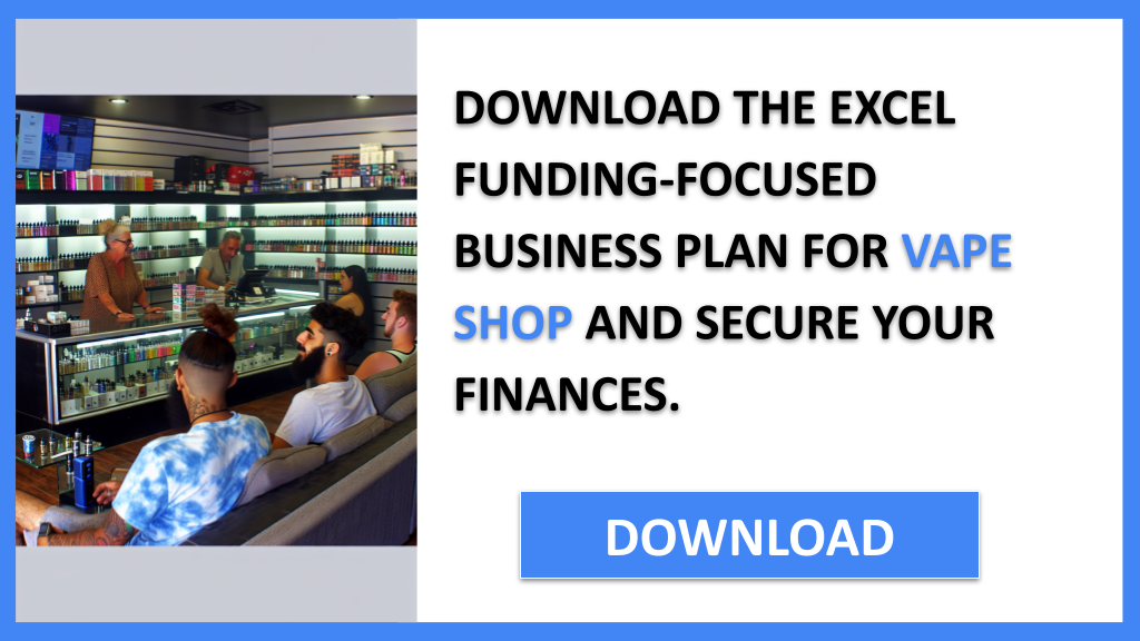 Business Plan Example for Vape Shop - Vape Shop Funding Options- CTA2