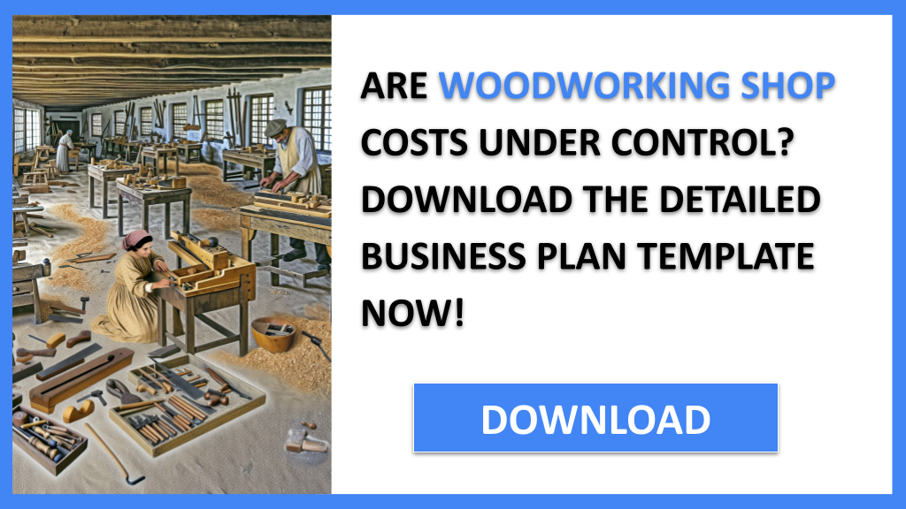 Business Plan Example for Woodworking Shop - Woodworking Shop Costs- CTA1