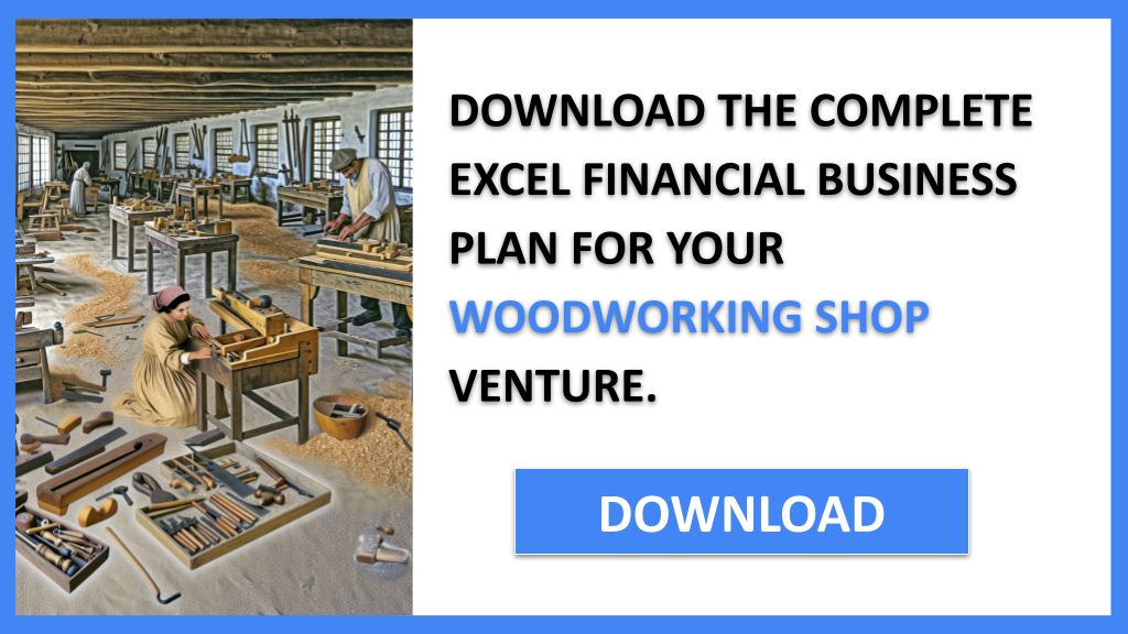 Business Plan Example for Woodworking Shop - Woodworking Shop Financial Plan- CTA2
