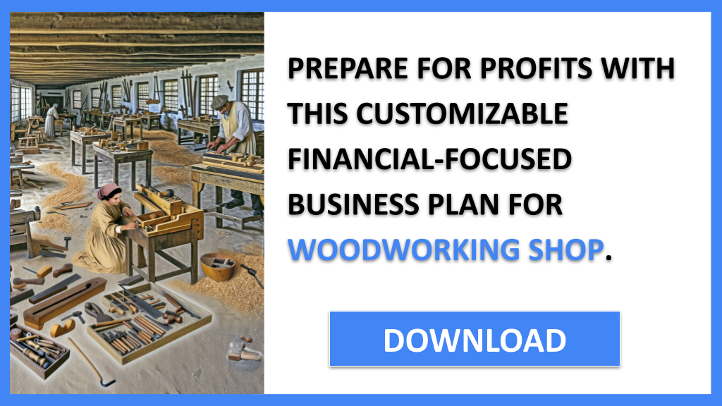 Business Plan Example for Woodworking Shop - Woodworking Shop Financial Plan- CTA3