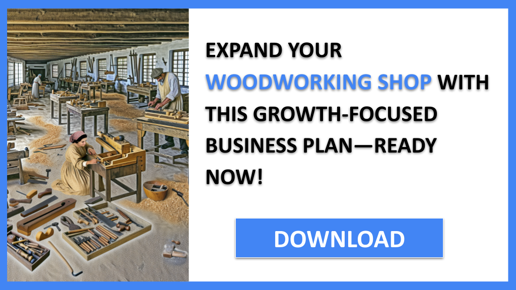 Business Plan Example for Woodworking Shop - Woodworking Shop Growth Strategy- CTA3