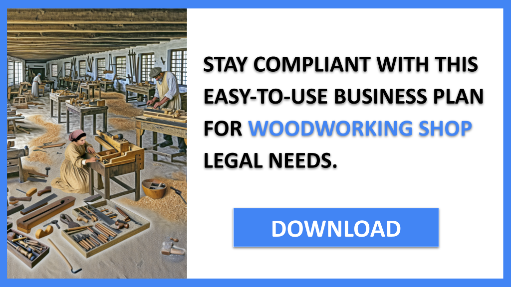 Business Plan Example for Woodworking Shop - Woodworking Shop Legal Considerations- CTA3