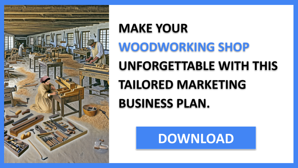 Business Plan Example for Woodworking Shop - Woodworking Shop Marketing Plan- CTA3