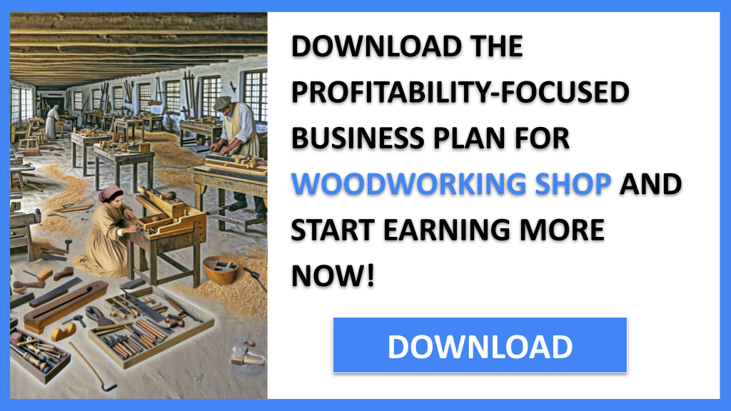 Business Plan Example for Woodworking Shop - Woodworking Shop Profitability- CTA3