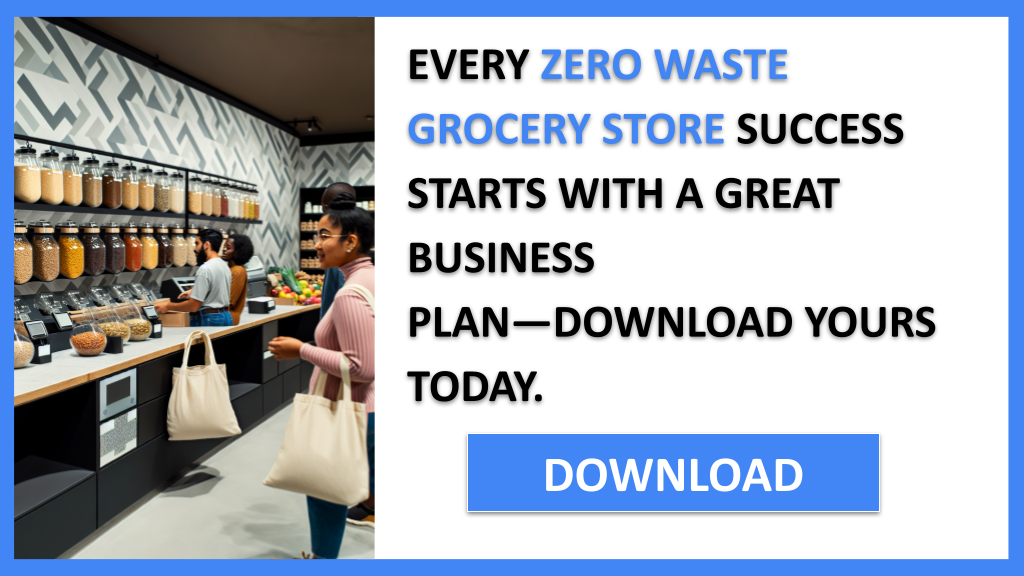 Business Plan Example for Zero Waste Grocery Store - Zero Waste Grocery Store Business Plan- CTA1