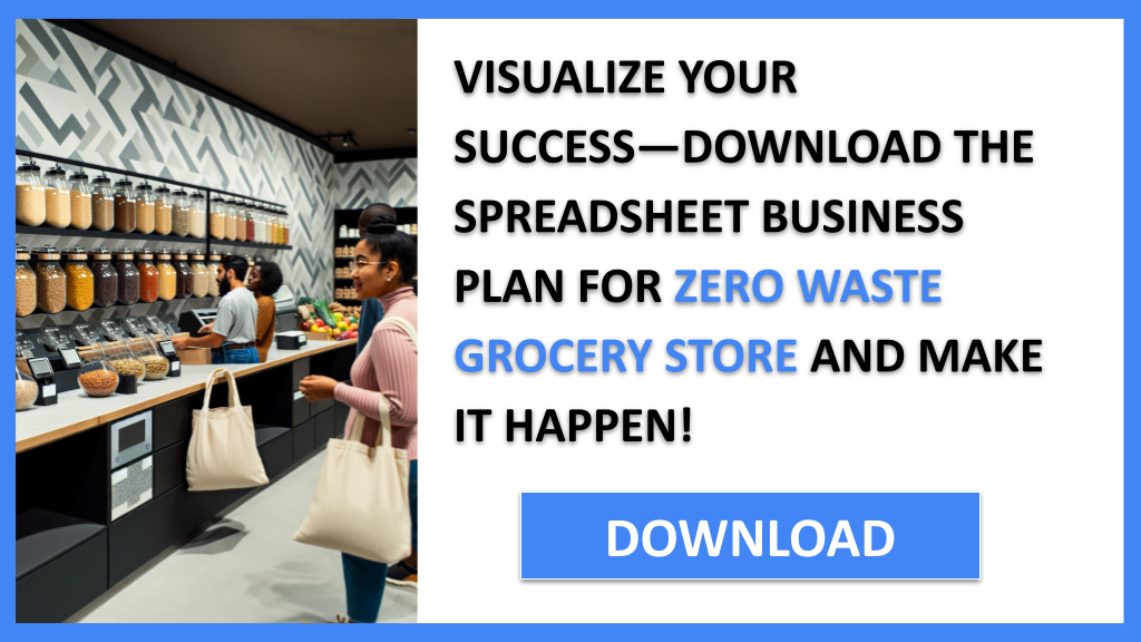 Business Plan Example for Zero Waste Grocery Store - Zero Waste Grocery Store Business Plan- CTA3