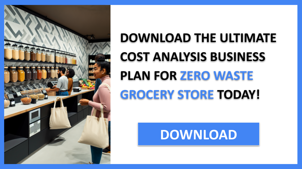Business Plan Example for Zero Waste Grocery Store - Zero Waste Grocery Store Costs- CTA3