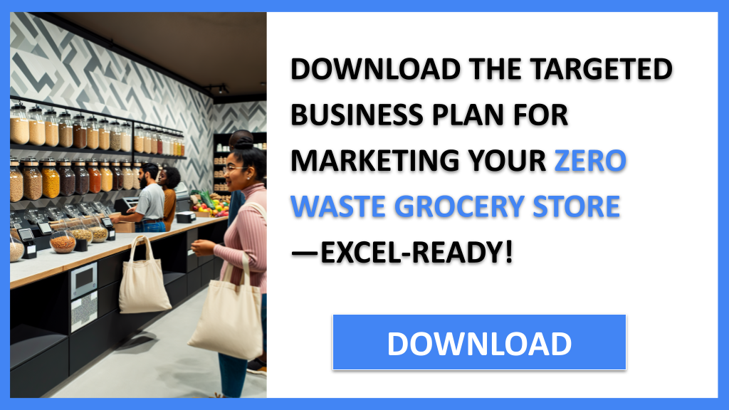 Business Plan Example for Zero Waste Grocery Store - Zero Waste Grocery Store Marketing Plan- CTA2