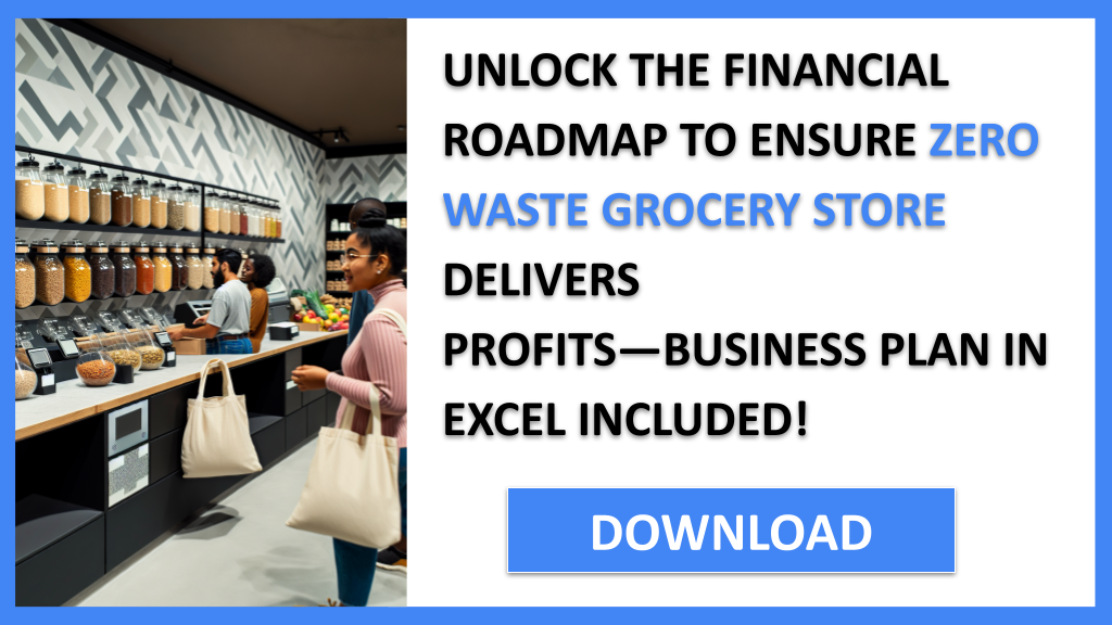 Business Plan Example for Zero Waste Grocery Store - Zero Waste Grocery Store Profitability- CTA2