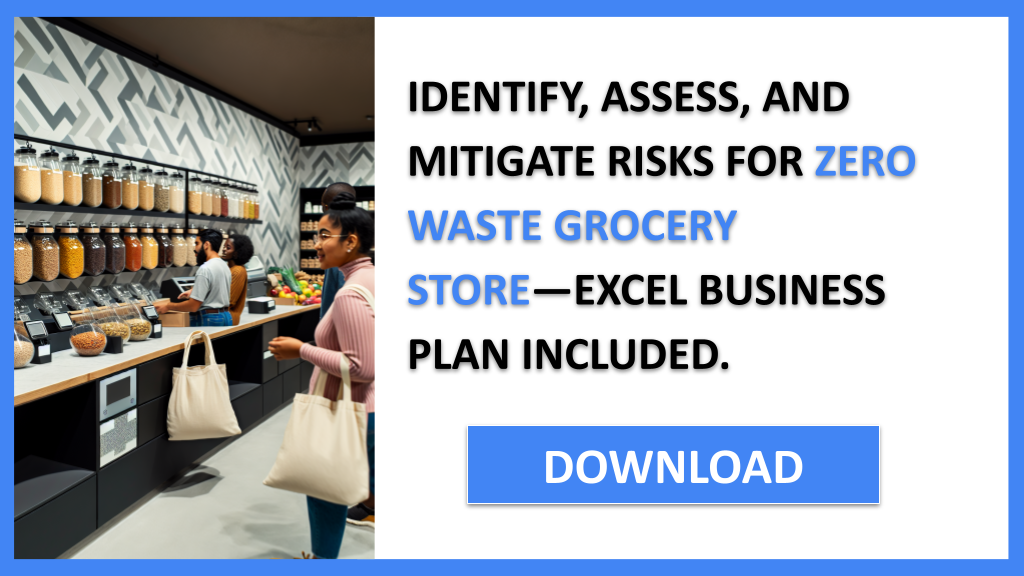 Business Plan Example for Zero Waste Grocery Store - Zero Waste Grocery Store Risk Management- CTA2