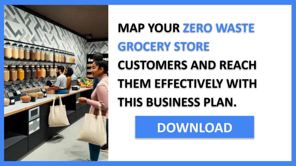 Business Plan Example for Zero Waste Grocery Store - Zero Waste Grocery Store Customer Segments- CTA3