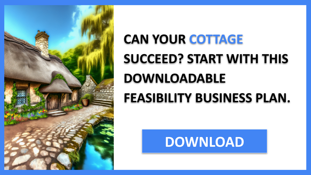 Business Plan Example for Cottage - Cottage Feasibility Study- CTA1