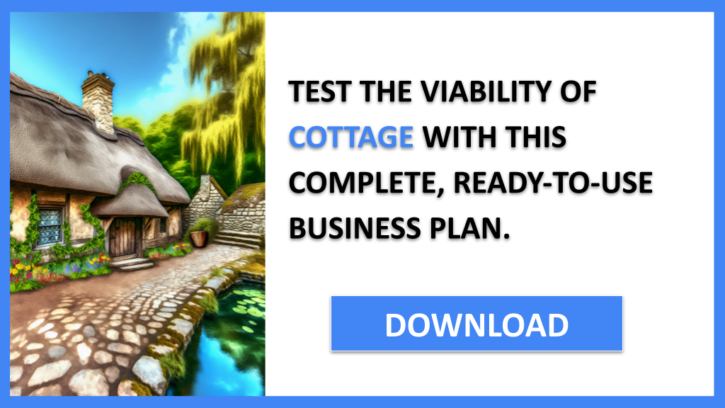 Business Plan Example for Cottage - Cottage Feasibility Study- CTA3
