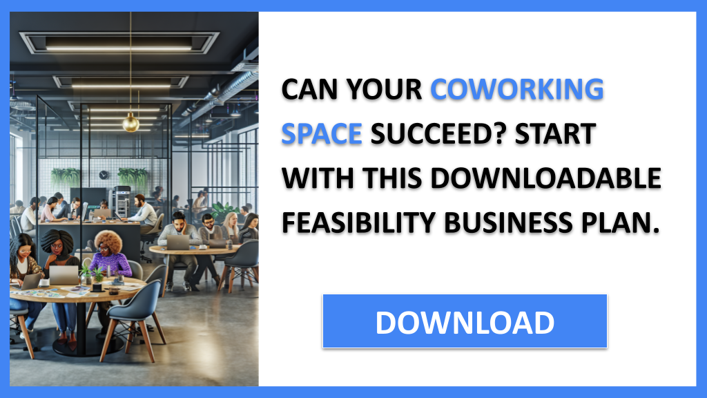 Business Plan Example for Coworking Space - Coworking Space Feasibility Study- CTA1