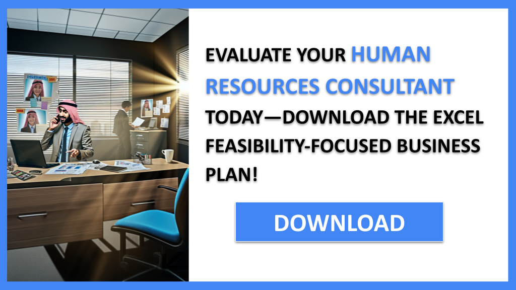 Business Plan Example for Human Resources Consultant - Human Resources Consultant Feasibility Study- CTA2