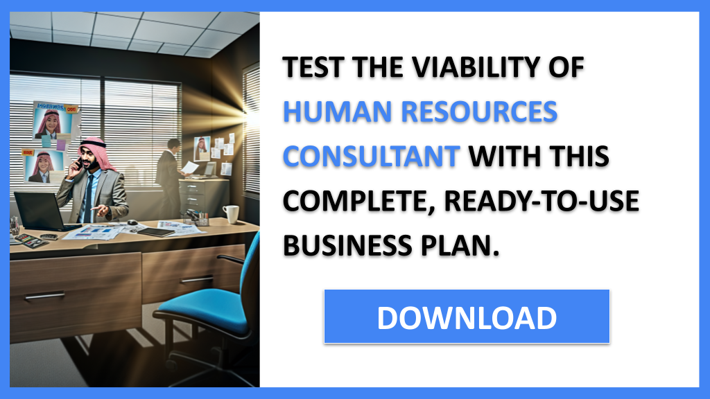 Business Plan Example for Human Resources Consultant - Human Resources Consultant Feasibility Study- CTA3
