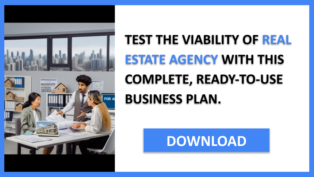 Business Plan Example for Real Estate Agency - Real Estate Agency Feasibility Study- CTA3
