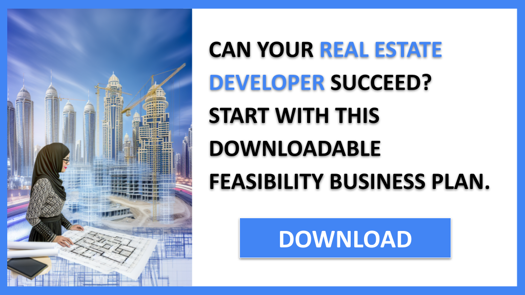 Business Plan Example for Real Estate Developer - Real Estate Developer Feasibility Study- CTA1