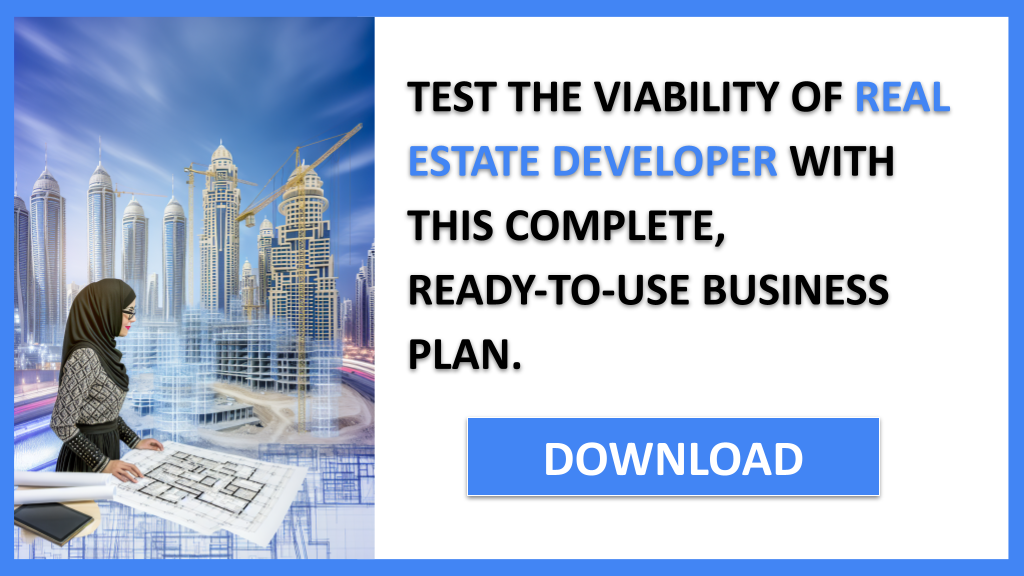 Business Plan Example for Real Estate Developer - Real Estate Developer Feasibility Study- CTA3
