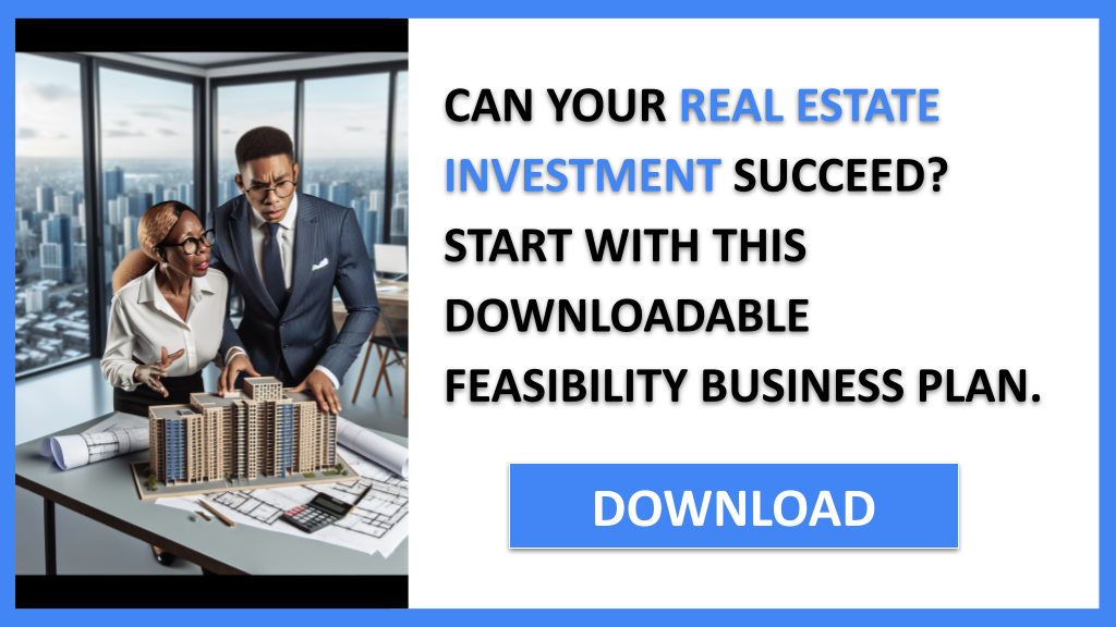 Business Plan Example for Real Estate Investment - Real Estate Investment Feasibility Study- CTA1