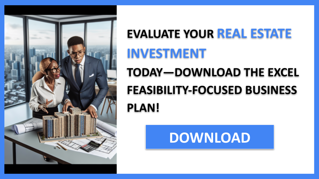 Business Plan Example for Real Estate Investment - Real Estate Investment Feasibility Study- CTA2