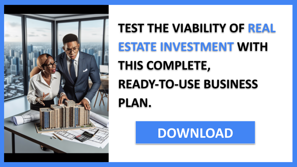 Business Plan Example for Real Estate Investment - Real Estate Investment Feasibility Study- CTA3