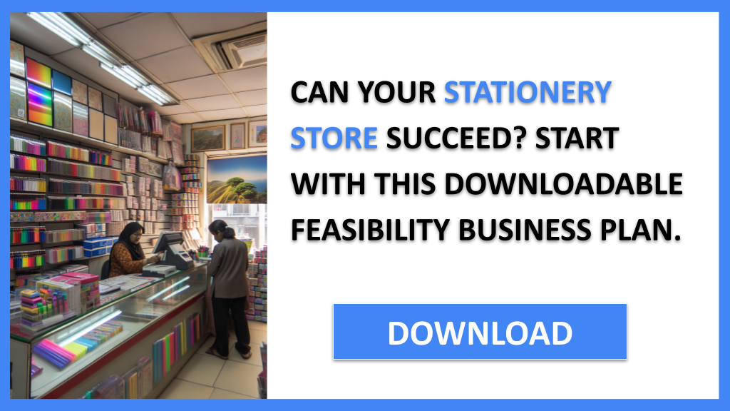 Business Plan Example for Stationery Store - Stationery Store Feasibility Study- CTA1