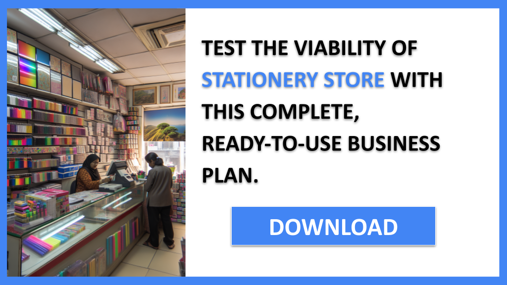 Business Plan Example for Stationery Store - Stationery Store Feasibility Study- CTA3
