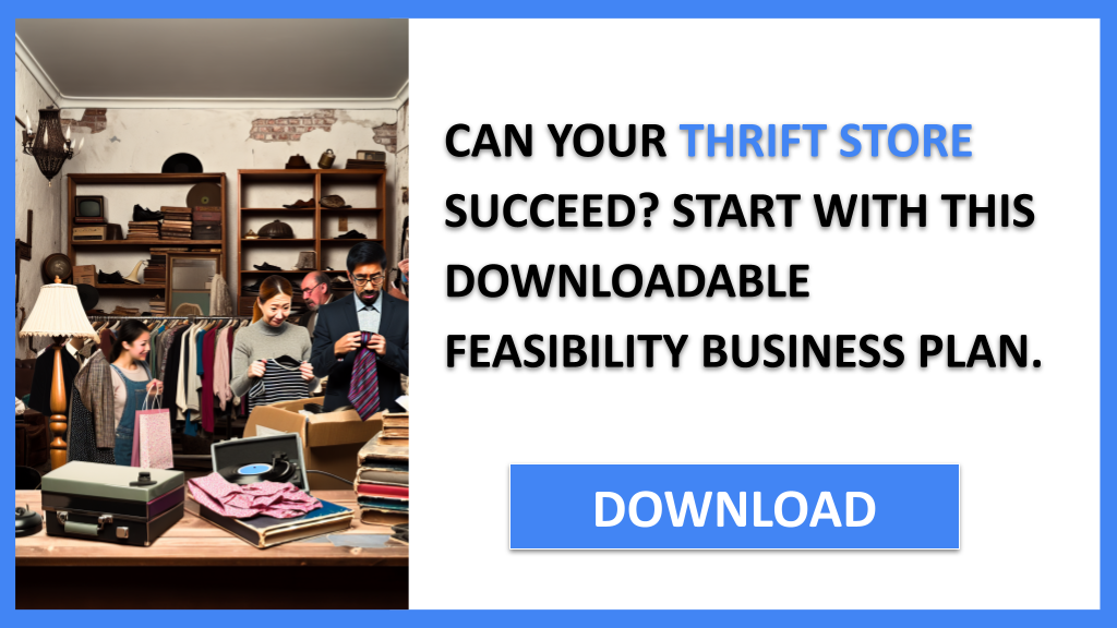 Business Plan Example for Thrift Store - Thrift Store Feasibility Study- CTA1