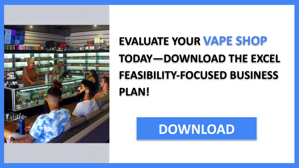 Business Plan Example for Vape Shop - Vape Shop Feasibility Study- CTA2
