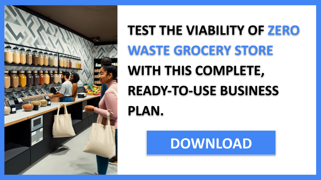 Business Plan Example for Zero Waste Grocery Store - Zero Waste Grocery Store Feasibility Study- CTA3