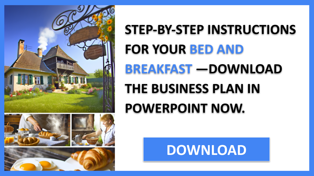 Business Plan Example for Bed And Breakfast - Bed And Breakfast Complete Guide- CTA2