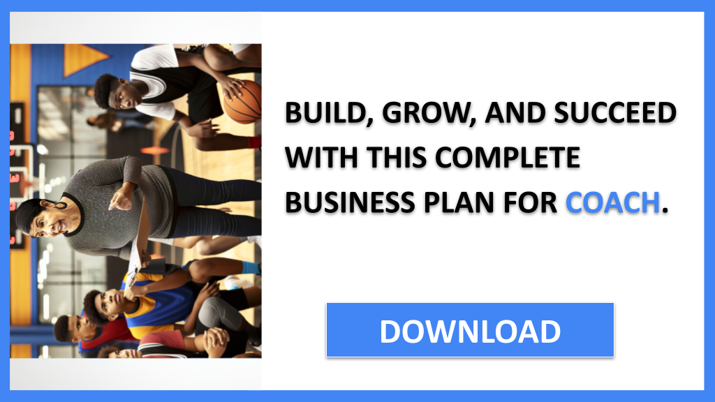 Business Plan Example for Coach - Coach Complete Guide- CTA3