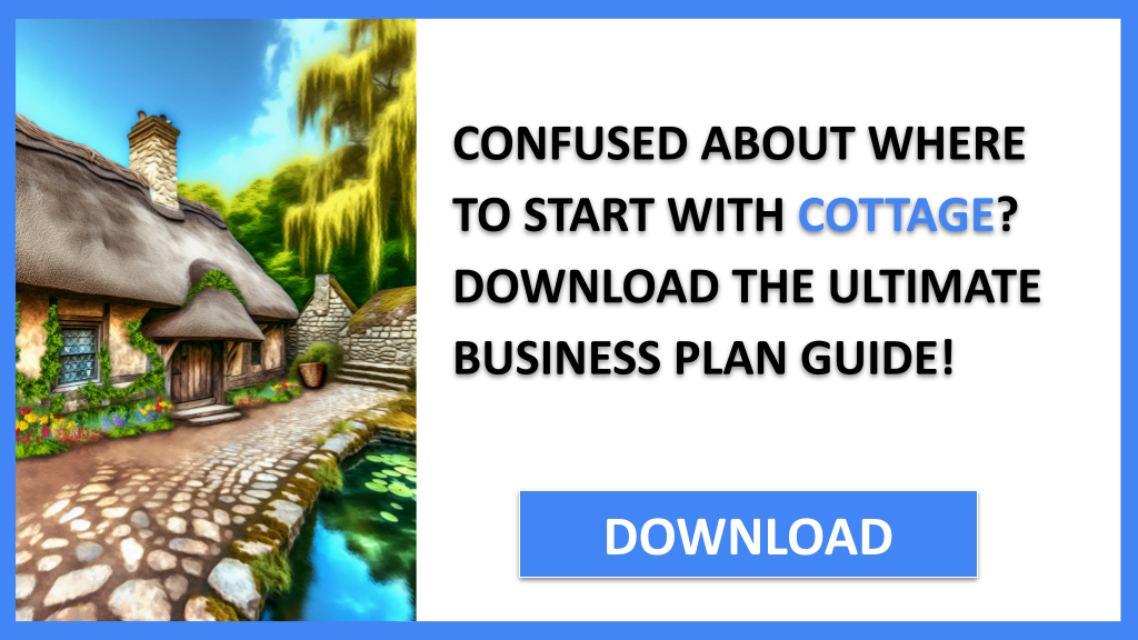 Business Plan Example for Cottage - Cottage Complete Guide- CTA1