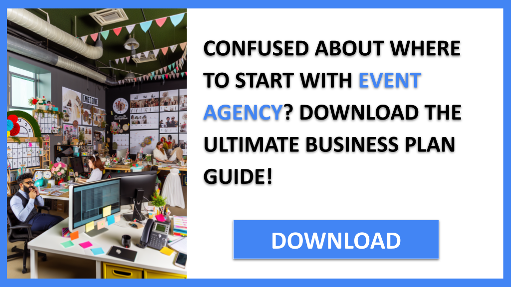 Business Plan Example for Event Agency - Event Agency Complete Guide- CTA1