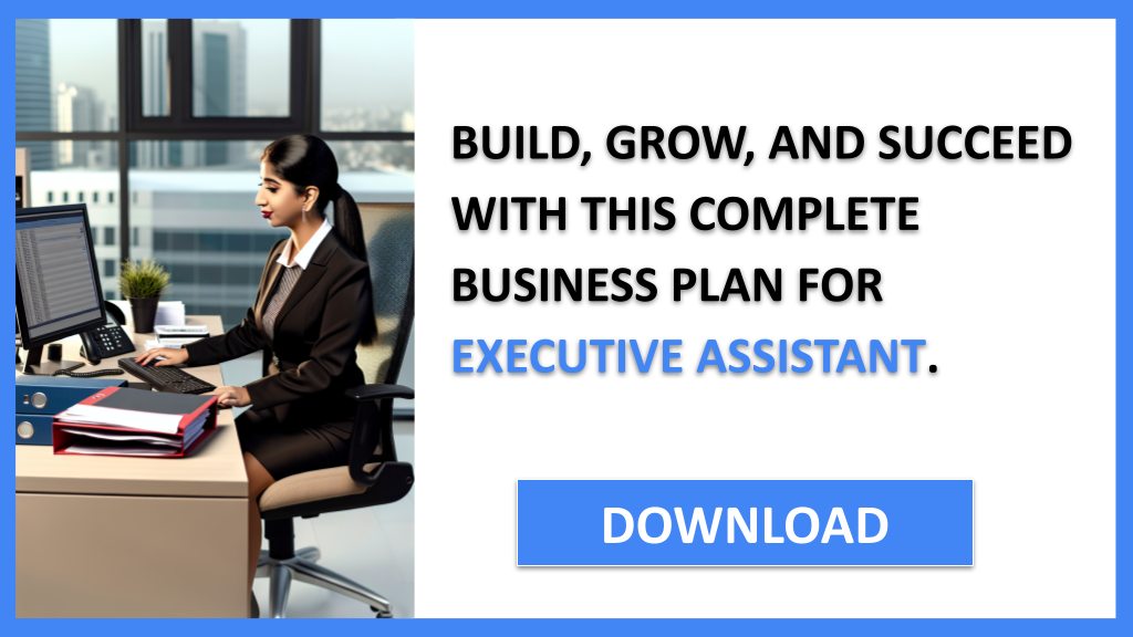 Business Plan Example for Executive Assistant - Executive Assistant Complete Guide- CTA3