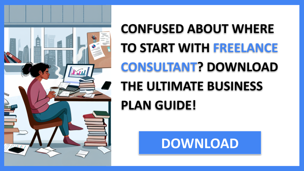 Business Plan Example for Freelance Consultant - Freelance Consultant Complete Guide- CTA1