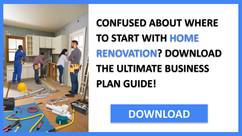 Business Plan Example for Home Renovation - Home Renovation Complete Guide- CTA1