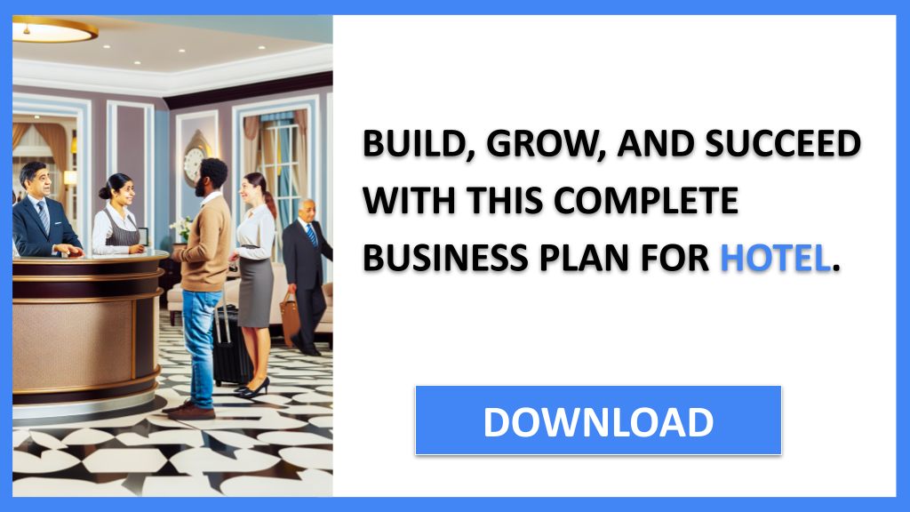 Business Plan Example for Hotel - Hotel Complete Guide- CTA3
