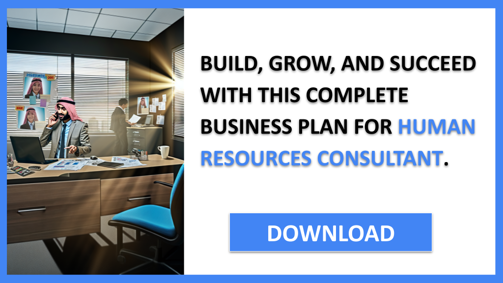 Business Plan Example for Human Resources Consultant - Human Resources Consultant Complete Guide- CTA3