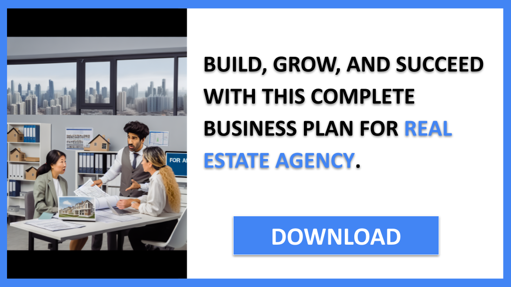 Business Plan Example for Real Estate Agency - Real Estate Agency Complete Guide- CTA3