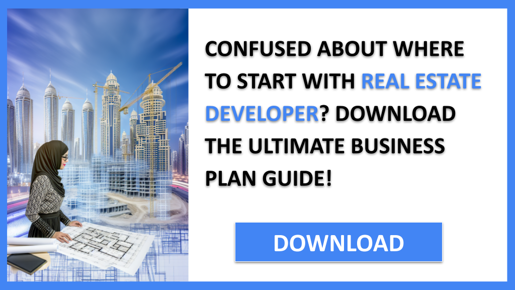 Business Plan Example for Real Estate Developer - Real Estate Developer Complete Guide- CTA1