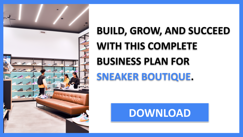 Business Plan Example for Sneaker Boutique - Sneaker Boutique Complete Guide- CTA3