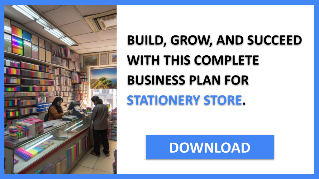 Business Plan Example for Stationery Store - Stationery Store Complete Guide- CTA3