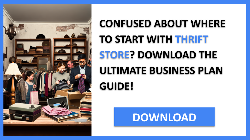 Business Plan Example for Thrift Store - Thrift Store Complete Guide- CTA1