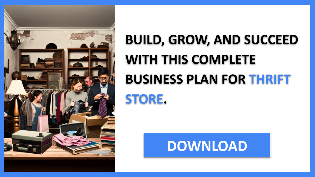 Business Plan Example for Thrift Store - Thrift Store Complete Guide- CTA3