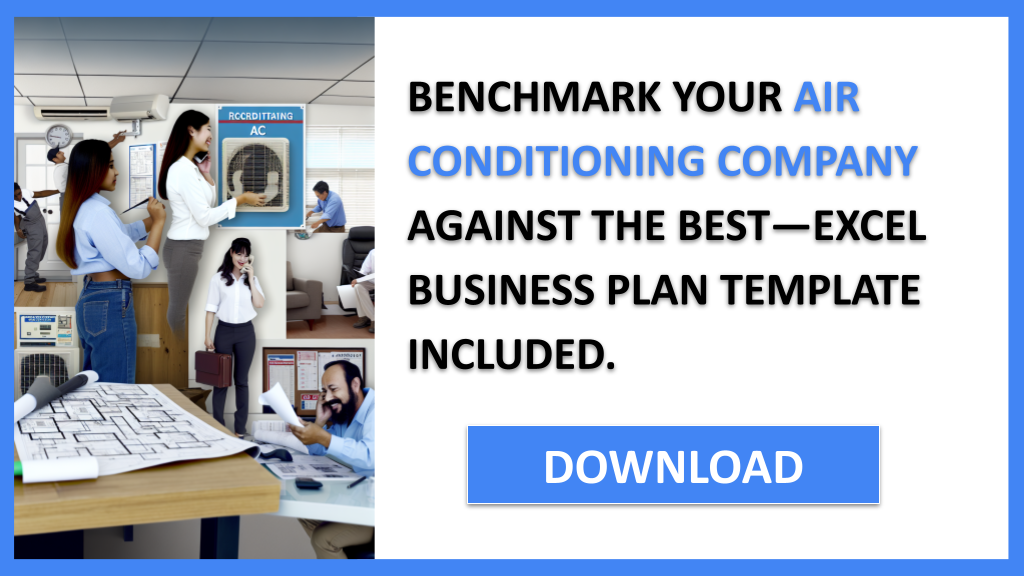 Business Plan Example for Air Conditioning Company - Air Conditioning Company Competition Study- CTA2