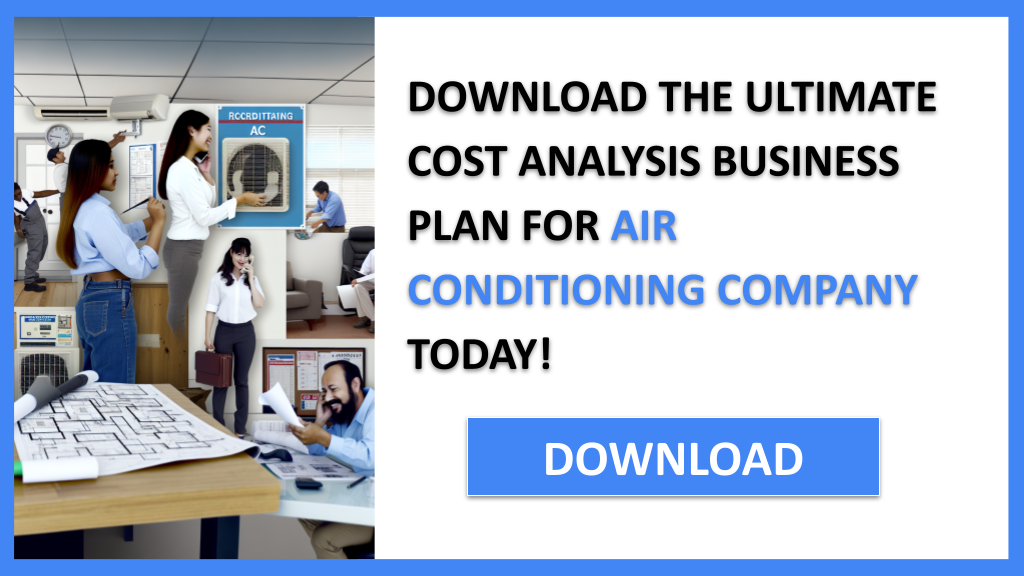 Business Plan Example for Air Conditioning Company - Air Conditioning Company Costs- CTA3