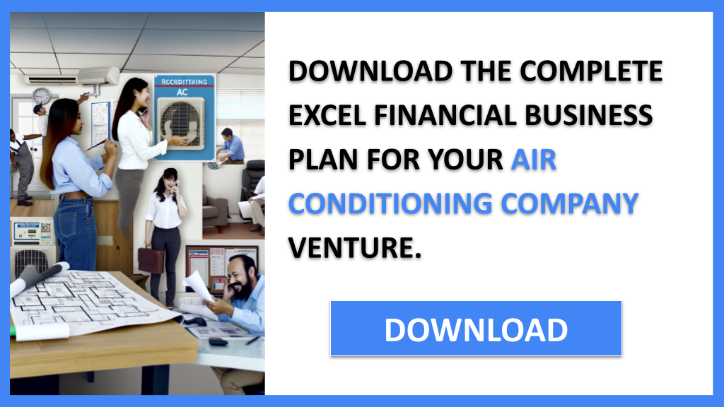 Business Plan Example for Air Conditioning Company - Air Conditioning Company Financial Plan- CTA2